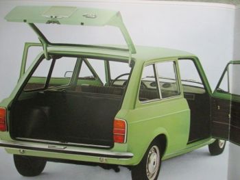 Fiat 128 2- und 4-türig +Kombi 1973