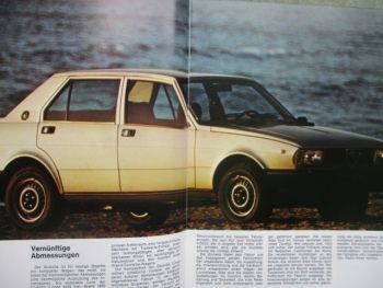 Alfa Romeo Giulietta Prospekt 1980