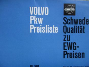 Volvo PKW 24.9.1964