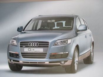 Audi Q7 hybrid Pressebox September 2005