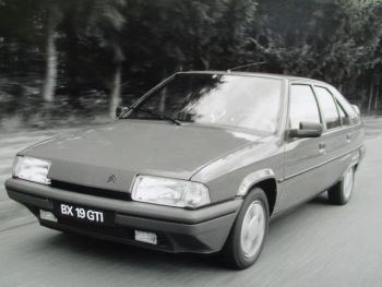 Citroen BX 19 GTI Pressefoto ca.21x29cm Format