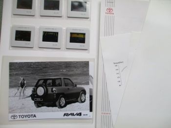 Toyota RAV4 Pressemappe Englisch März 1994