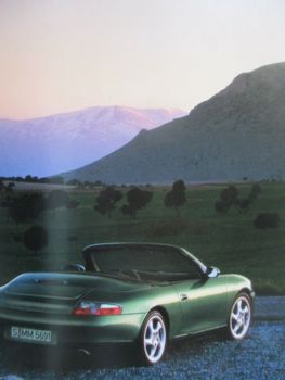 Porsche 911 Carrera +Cabriolet +C4 996 Buch 8/2000