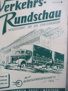 Verkehrs Rundschau 13. April 1950