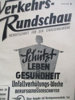 Verkehrs Rundschau 25. Mai 1950