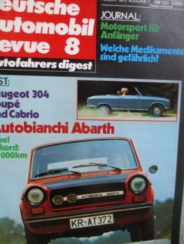 deutsche automobil revue 8/1973