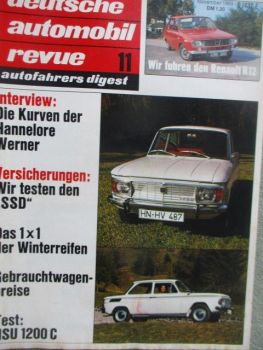 deutsche automobil revue 11/1969