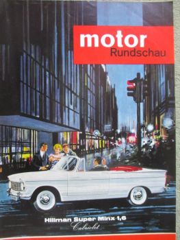 motor Rundschau 20/1963