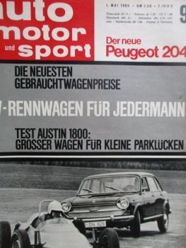auto motor & sport 9/1965