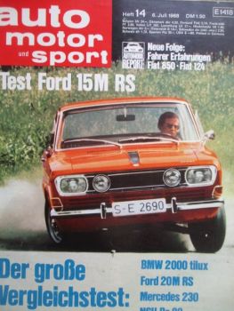 auto motor & sport 14/1968