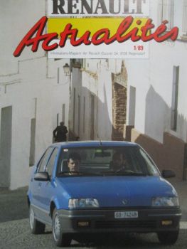 Renault Actualites 1/1989