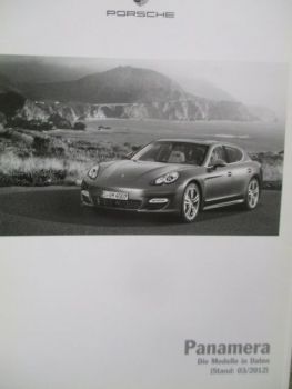 Porsche Panamera Preisliste März 2012