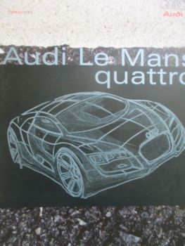 Audi Le mans quattro Fotoheft