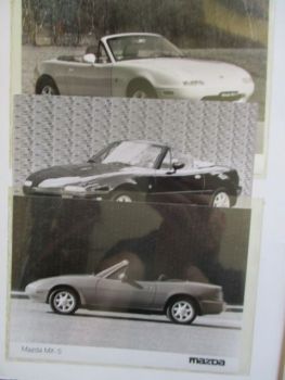 Mazda MX-5 (NA) Pressemappe Februar 1991