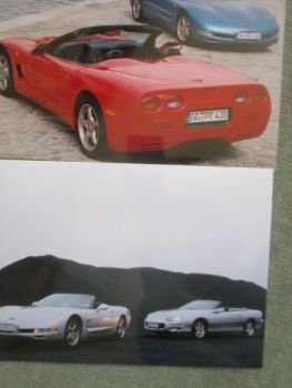 Chevrolet Corvette & Camaro Cabrio 15x21cm