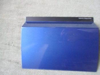 BMW Estoril Blau metallic Muster ca.14x18cm Format