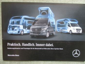 Mercedes Benz Sprinter Reisemobil Bedienungshinweise