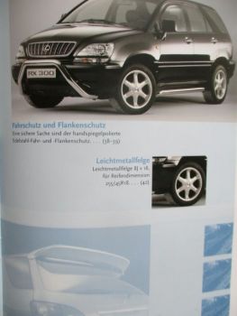 Lexus RX300 (XU1) Zubehör Juli 2001