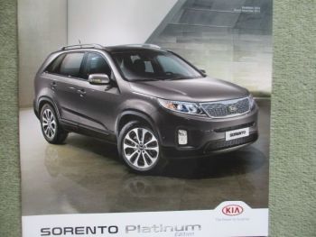 Kia Sorento Oktober 2012 Prospekt