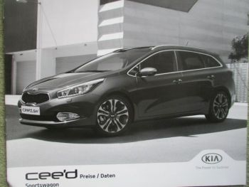 Kia Ceed Sportswagon Modelljahr 2014