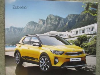 Kia Stonic Zubehör (Typ YB) Oktober 2018