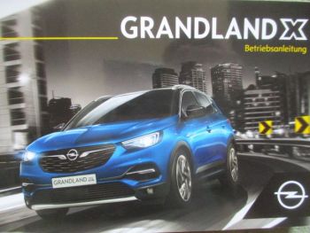 Opel Grandland X Bordbuch 2020