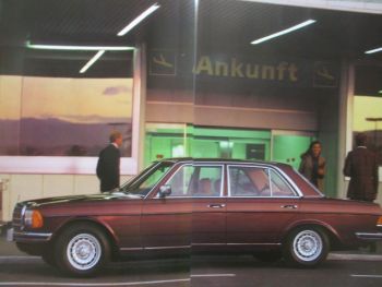 Mercedes Benz 250 +280E Limousine Januar 1982
