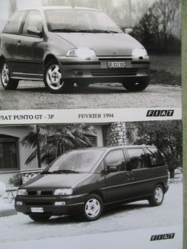 Fiat Ulysse +Punto GT Pressefotos