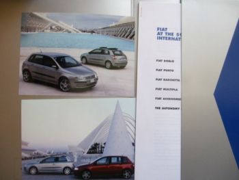 Fiat Frankurt 2001 Pressemappe