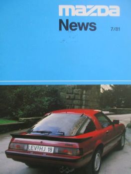 mazda news 7/1981