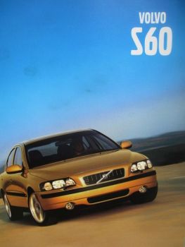 Volvo S60 Brochure Englisch 8/2000