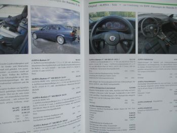 Alpina Original Teile 3er Reihe E36 Juni 1994