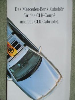 Mercedes Benz CLK-Coupé +Cabriolet Zubehör April 1998
