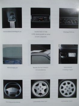 Renault Clio Prospekt Februar 1996