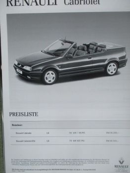 Renault Cabriolet +RSi März 1995