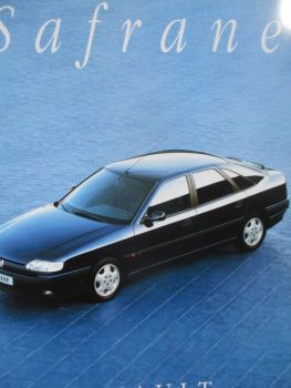 Renault Safrane 1995 +Preisliste