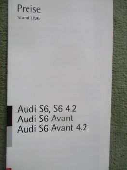 Audi S6 +4.2 +Avant 1/1996