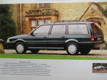 Rover Gesamtprospekt 9/1994