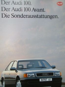 Audi 100 +Avant (C4) Sonderausstattungen Juli 1991