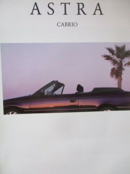Opel Astra F Cabriolet August 1993