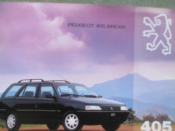 Peugeot 405 Break Prospekt