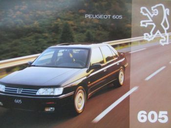 Peugeot 605 (Typ 6B) Katalog