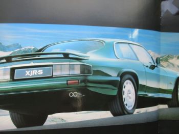 Jaguar XJR-S 3.Serie Großformat Katalog 1995