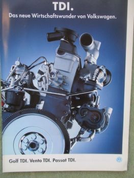 VW Golf III TDI Vento +Passat Januar 1994