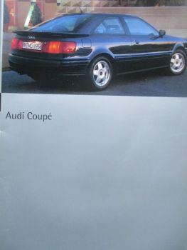 Audi Coupé Typ89 Katalog Juli1989