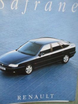 Renault Safrane Prospekt Mai 1986