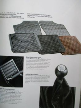 VW Polo Typ 86 Original Zubehör Oktober 1988