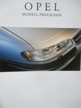 Opel Modellprogramm 9/1997