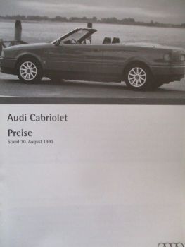 Audi Cabriolet (typ89) 30.August 1993