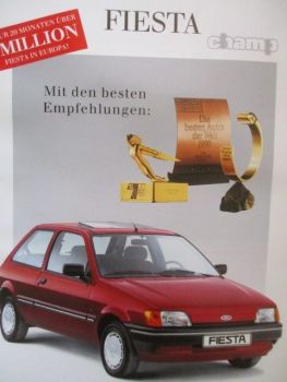 Ford Fiesta champ Dezember 1990